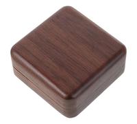 CONGARTENO Juego de Púas para Guitarra Acústica Madera de Nogal Borde Redondeado Miniatura Portátil Caja de Madera Accesorios para Guitarra Eléctrica y Ukelele para Músicos