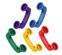 CONGARTENO Juguetes Educativos Teléfonos Susurrantes 5 Piezas Abs Colores Surtidos Desarrollo Lenguaje Niños Aula Juego Lectura Fluidez Práctica Fonética Hogar