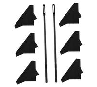 CONGARTENO Kit de Limpieza de Flauta Palillo y Paño para Limpieza de Flauta Varilla Limpiadora para Instrumentos de Viento Apto para Principiantes y Expertos