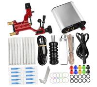 CONGARTENO Kit de Máquina Rotativa Portátil para Tatuar con Motor Estable Mini Fácil de Transportar para Principiantes y Aprendizaje de Técnicas de