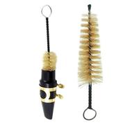 CONGARTENO Kit De Saxofón Alto Con 2 Piezas Boquilla y Cepillo De Limpieza Compacto Para Saxofón Con Ligadura, Accesorio Esencial Para Mantenimiento y Cuidado Del Instrumento