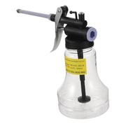 CONGARTENO Manual Pump Oil Can High Pressure Transparent Oiler With Plastic Hose And Spout For Automotive And Industrial Use