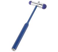 CONGARTENO Martillo Médico de Doble Cabezal Multifuncional Morado Herramienta Portátil para Exámenes Neurológicos Martillo de Reflejos para Fisioterapia y Diagnóstico Clínico Equipo