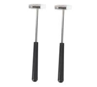 CONGARTENO Martillo Reparador De Relojes y Mini Herramienta De Martillo De Reparaciones, Material Suave, 2 Piezas Para Correas Metálicas y Acero Inoxidable, Uso Personal y Profesional, Tamaño Compacto