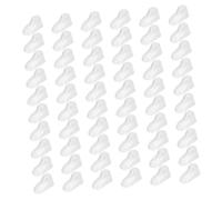 CONGARTENO Modelos de Pies de Ñiño Transparentes de 8 CM para Exhibición de Zapatos y Calcetines Soporte Flexible de PVC para Tienda Pack de 60 Pares 120 Piezas Ideales para Expositores