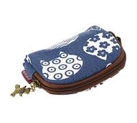 CONGARTENO Monedero de Estilo Japonés Estampado Animal Billetera Vintage para Mujer para Llevar Monedas Eventos Sociales Minibolso Estilo Aleatorio