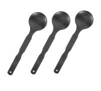 CONGARTENO Oclusores Oculares Reutilizables 3 Piezas Plástico Negro Mango Ergonómico Antideslizante para Examen Vista Herramientas de Optometría Profesionales para Ópticas