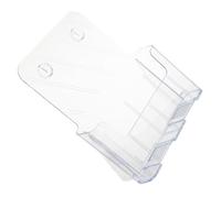 CONGARTENO Organizador De Archivos A4 Colgante Transparente, Soporte Acrílico para Documentos, Expositor De Folletos y Revistas para Oficina, Estante Mural Portátil y Espacio Ahorrador