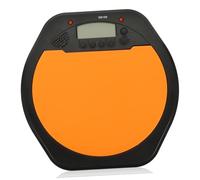 CONGARTENO Pad de Batería Electrónico Portátil Rango Dinámico Completo y Material de Asb y Silicona, Metrónomo Digital Pantalla Lcd para Práctica y Entrenamiento