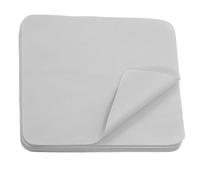 CONGARTENO Paños de Microfibra para Limpiar Gafas de Doble Cara Ultrasuaves Pelusa 50 Unidades Tamaño Compacto Color Gris Claro Ideales para Lentes Pantallas y Gafas de Sol Uso Diario