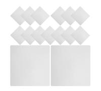 CONGARTENO Papeles de Filtro Cualitativos Cuadrados para Laboratorio, 15 Hojas Grandes 30x30 Cm Absorción Rápida, Media y Lenta, Consumibles para Experimentos Científicos y Filtración