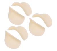 CONGARTENO Parches Correctores para Orejas 3 Pares 5D Adhesivos Invisibles de Silicona Color Piel Cinta Realzadora del Contorno para Cosplay Soporte para Cartílago Elevador de Orejas