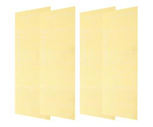 CONGARTENO Pegatinas de Escala para Erhu 4 Unidades Tamaño Estándar 40 Cm para Adultos, Calcomanías Autoadhesivas para Notas y Mapas del Diapasón, Accesorio para Practicar Erhu y Mejorar