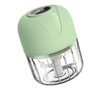 CONGARTENO Picadora Eléctrica y Portátil Trituradora Cebolla y Verduras Pequeña Cortador Cocina Sin Cable para Salsas y Fácil
