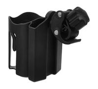 CONGARTENO Portavasos Ajustable para Silla de Ruedas y Andador Soporte Móvil Espejo Retrovisor Soporte para Botellas y Tazas Accesorio Resistente y Compatible para Cochecito y Bicicleta