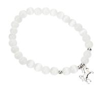 CONGARTENO Pulsera de Unicornio con Cuentas de Ópalo para Niñas Regalo para Fiestas y Cumpleaños Diseño Elegante y Fácil de Llevar Accesorio de Moda Juvenil