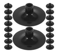 CONGARTENO Puntas de Flecha Ventosa para Niños 20 Piezas Goma Suave Ventosas de Repuesto Seguras para Práctica de Tiro Actividades al Aire Libre y Juegos Educativos Infantiles