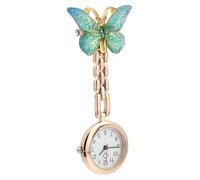 CONGARTENO Reloj Colgante de Enfermera con Broche Clip Esfera Grande y Diseño Duradero Reloj de Bolsillo Práctico para Mujer y Niña Entornos Hospitalarios