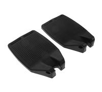 CONGARTENO Reposapiés para Silla Adaptada 2 Unidades Pedal de Plástico Abs Plegable Ajustable para Personas Movilidad Reducida Fácil de Usar y Guardar