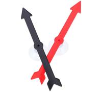 CONGARTENO Ruletas Giratorias con Ventosa 2 Piezas Flechas Roja y Negra para Juegos de Mesa Accesorios para Fiestas y Reuniones Familiares Piezas de Repuesto para Spinner y Juego