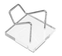 CONGARTENO Soporte de Exhibición Metálico para Cristales y Minerales Base Estable y Robusta para Colecciones de Gemas y Piedras Decorativas para Hogar y Tienda