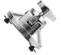 CONGARTENO Soporte de Montaje para Tom de Piso Ajustable Base de Aleación Resistente Accesorio para Kit de Batería Compatible con Varias Fácil Instalación y Fijación Segura de Patas y Cascos