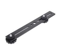 CONGARTENO Soporte Multifuncional de Micrófono de Aleación de Aluminio Luz de Relleno para Transmisiones y Almacenamiento de Micrófonos Diseño Exquisito Negro