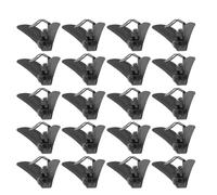 CONGARTENO Sujetacorbatas Metálicos para Hombre Pack de 30 Clips Negros Accesorios para Corbatas de Boda y Negocios Diseño Adaptable para Corbatas y Pajaritas Adecuado para Eventos