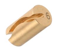 CONGARTENO Supresor de Tono para Violonchelo Latón Macizo 9 G, Amortiguador S Tipo Wolf para Reducción de Ruido y Notas No Deseadas, Accesorio Compacto para Práctica y Concierto
