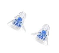 CONGARTENO Tapones de Oído de Silicona Reutilizables para Reducción de Ruido Protección Auditiva Cómoda para Dormir Conciertos y Trabajo Filtro de Sonido Suave y Ligero Azul