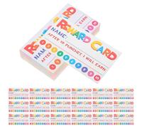 CONGARTENO Tarjetas Perforadas de Recompensa para Aula 300 Unidades Dibujos Animados Papel Resistente Ideales para Motivar Estudiantes y Seguimiento de Comportamiento Escolar