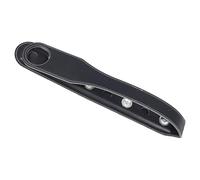 CONGARTENO Tope Antideslizante para Pica de Violonchelo Almohadilla de Piel Sintética Negra 849 X 66 X 08 CM Soporte Estable para Pisos Duros y Alfombras Accesorio Portátil para