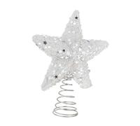 CONGARTENO Topper De Árbol De Navidad Estrella Decorativa Adorno Festivo para Decorar Tu Árbol Celebraciones Navideñas