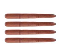 CONGARTENO Varillas de Masaje de Acupuntura de Madera 4 Piezas para Puntos de Presión Palo Manual para Masaje de Pies y Cuerpo Herramienta Portátil para Relajación y Alivio Muscular