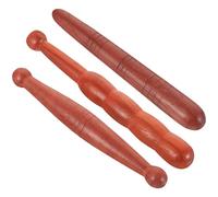 CONGARTENO Varillas de Masaje de Madera 3 Piezas Diseño Redondo Multifuncional para Acupresión Corporal y Pies, Herramienta de Masaje Puntual para Bienestar y Relajación en Casa