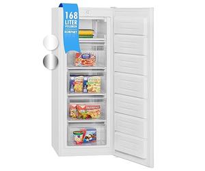 Congelador Bomann® | Congelador horizontal | Congelador | Capacidad de 168 litros | Bisagra de puerta reversible | Compartimento congelador de 4 estrellas | GS 7340 Blanco