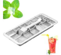 Congelador De Bandeja De Cubitos De Hielo: Fabricantes De Cubitos De Hielo Duraderos. Bandeja Para Cubitos De Hielo | Bandeja Para Cubitos De Hielo Con Inserto De Palanca, Compartimentos Para