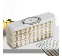 Congelador De De Albóndigas - Contenedor De Refrigerador De Múltiples Capas, Organizador De Almacenamiento Apilable De Pequeño Volumen | De Almacenamiento De Congelador Con Registrador De