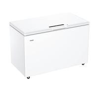 Congelador H. Haier HCE420E, 418L, E, Blanco