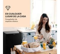 Congelador Pluto 80L 4 estrellas 80 litros hasta -18 °C Klarstein