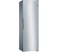 Bosch GSN36VIEP Serie 4, Congelador de libre instalación, 186 x 60 cm, Acero inoxidable antihuellas