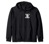 Congelar el Momento Fotógrafo Cámara Minimalista Sudadera con Capucha