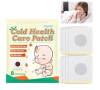 Congestión Nasal, Parches para Aliviar la Congestión Nasal Infantil, Tiras Nasales Antironquidos, suave con seguro, Fácil de aplicar, Parche de congestións para niñas, Niños, Viajes, dormitorio 8Pcs