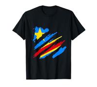 Congo República Democrática Del Congo Garra Bandera Congoleña Camiseta