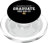 Congratulations Graduate You Did it Graduation Congrats PopSockets PopGrip para MagSafe