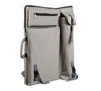 CONGRUI Mochila gris para dibujar, juego de pintura, bolsa de dibujo de viaje para herramientas de boceto, pintura en lienzo