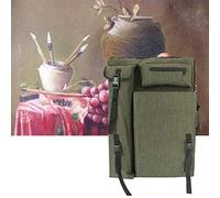 CONGRUI Sketchpad - Bolsa de arte para artistas, lona gruesa, impermeable, bolsa de almacenamiento para adultos (C)