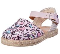 Conguitos - Alpargatas De Bebé Estampado Unicornio para Niños y Niñas (Multicolor/Talla 22)