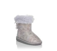 Conguitos Bota Australiana Plateado 22