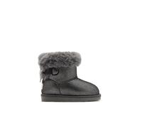 Conguitos - Botas Australianas Fur Australian Boots Plomo para Niña (Gris/Talla 36)